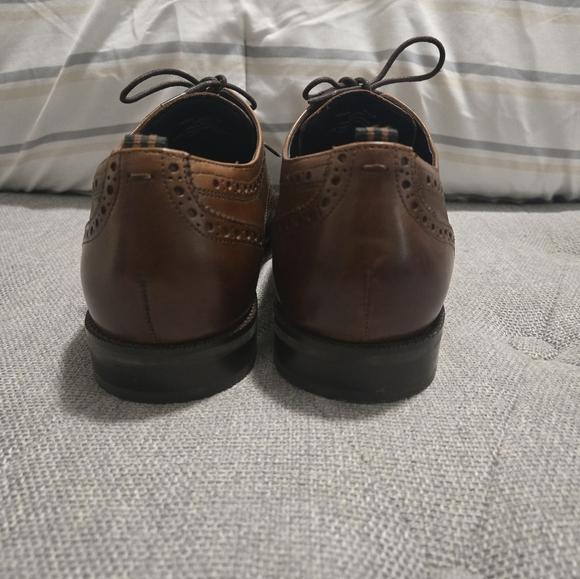 COLE HAAN GRAND.OS.360 CAP TOE OXFORD BRITISH TAN C30097 Men US 10.5 DRESS SHOES